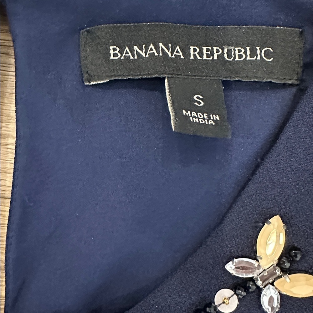 Banana Republic Embellished Dress Size Small - Picture 3 of 4